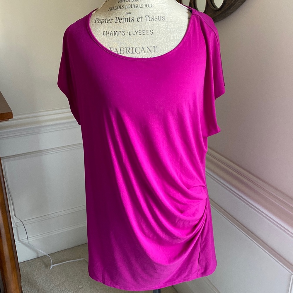 Lane Bryant fuchsia blouse (size 22/24) - NWT